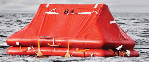 ISO Rated liferaft