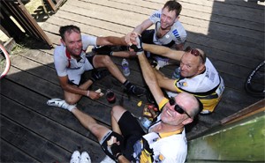 Sailors Take on Haute Route Cycling Challenge.