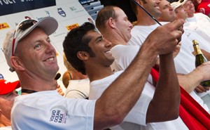 Abu Dhabi Ocean Racing Win First Volvo ‘Stadium Sailing’ Race.